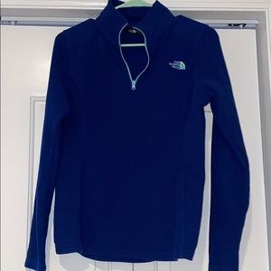 North Face Quarter Zip Up Fleece